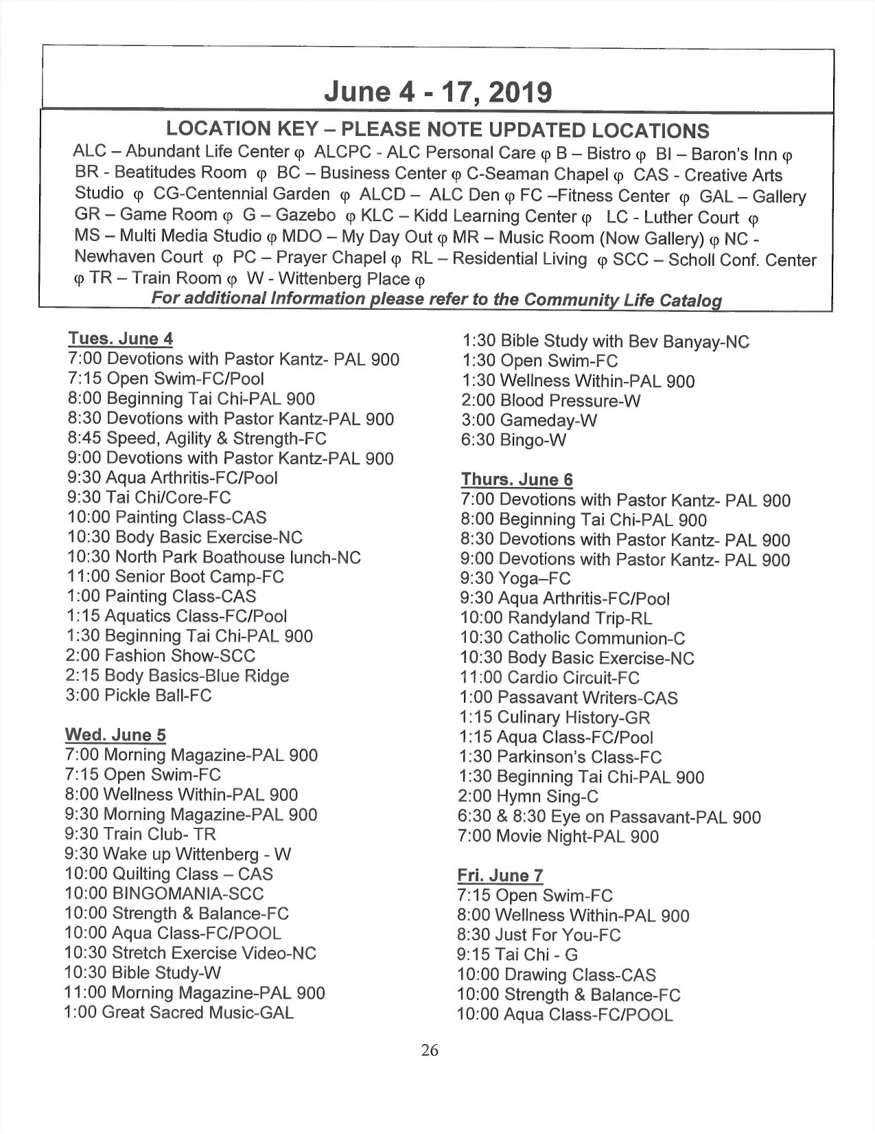 Passavant Community Senior Living Community Assisted Living, Nursing